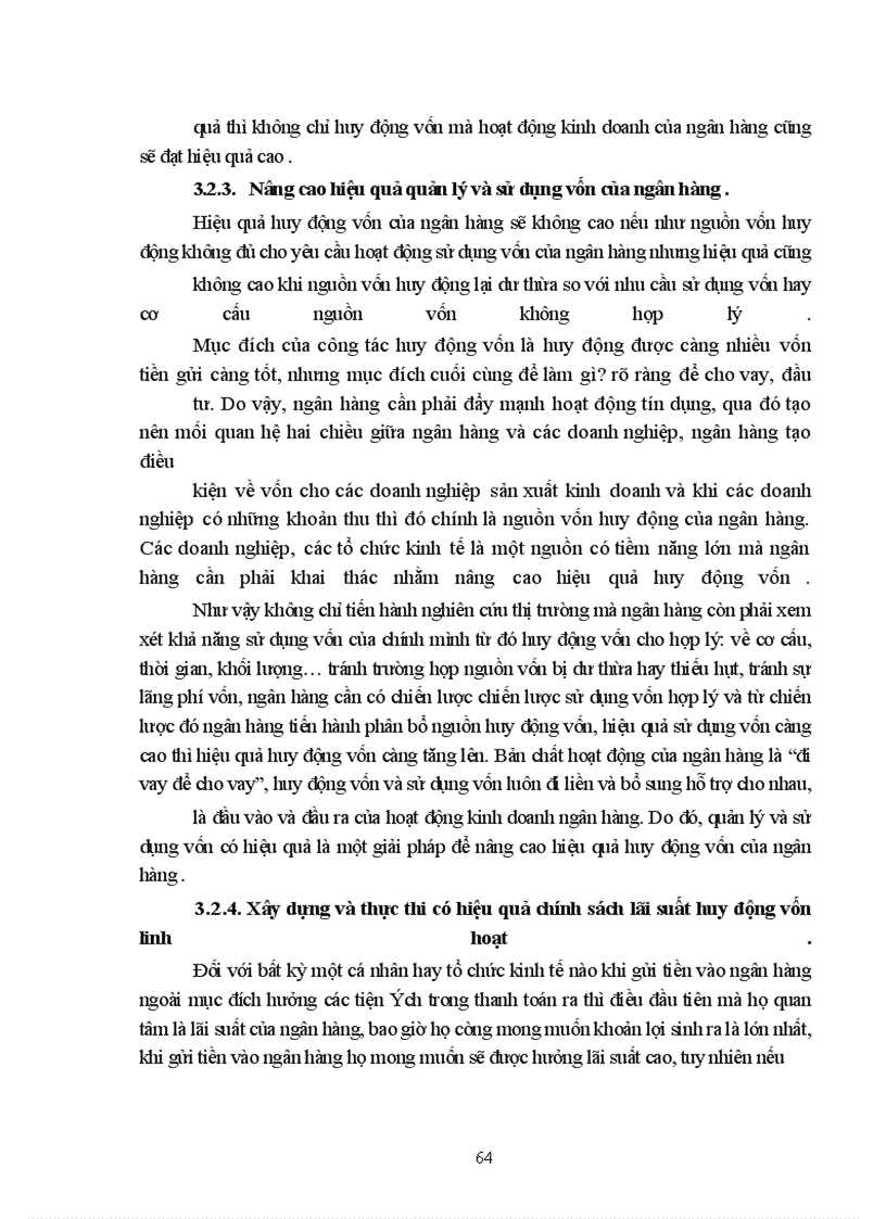 image for page Một số giải pháp nâng cao hiệu quả huy động vốn