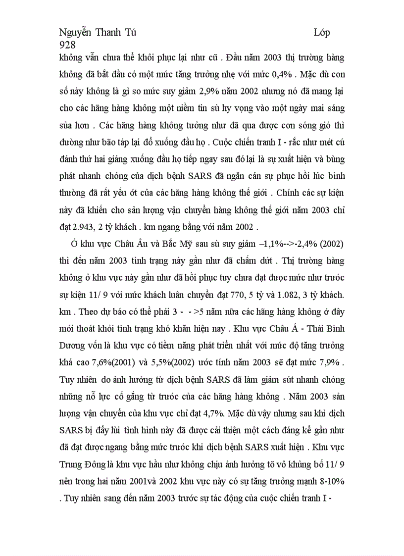 image for page Phát triển thương hiệu của Việt Nam airlines