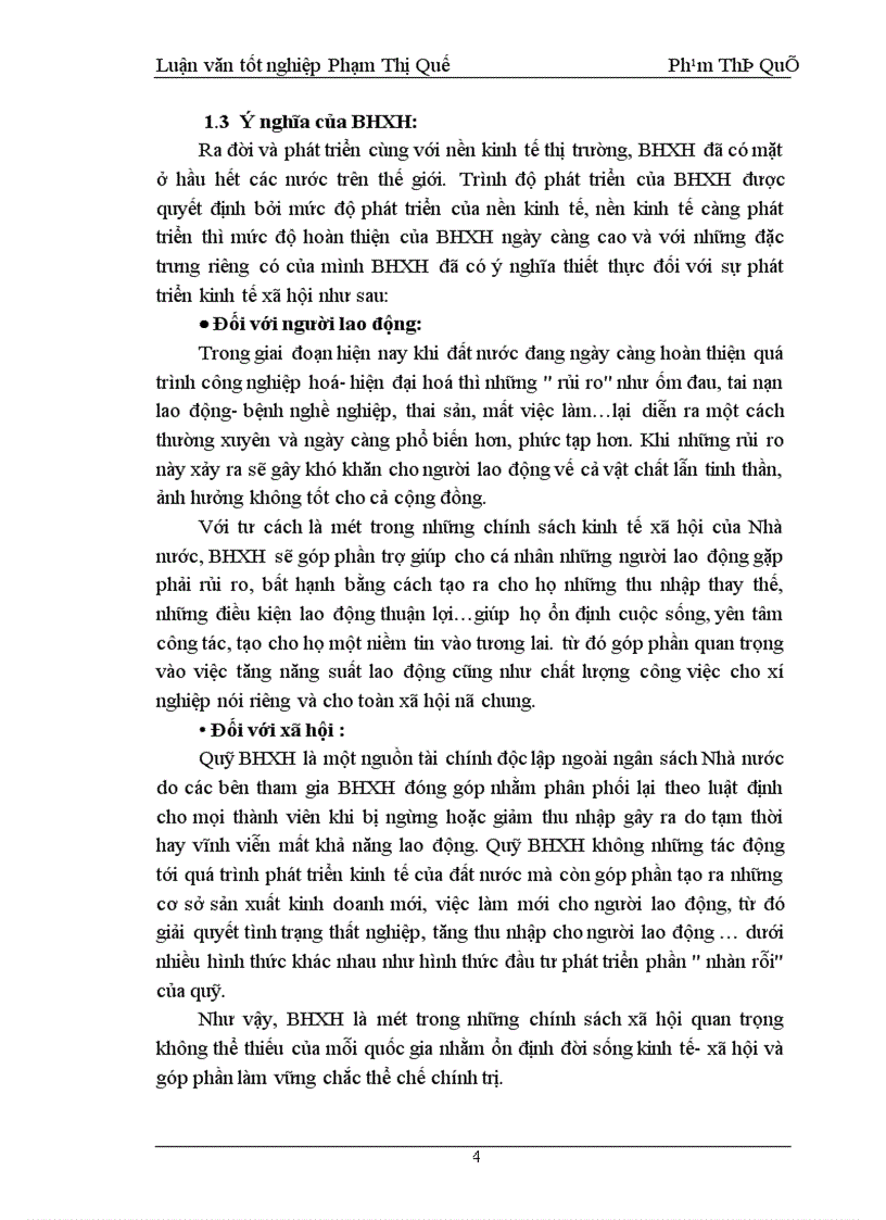 image for page Công tác chi trả Bảo hiểm xã hội ở huyện Cẩm xuyên - Hà Tĩnh giai đoạn 2000-2002 Thực trạng và giải pháp