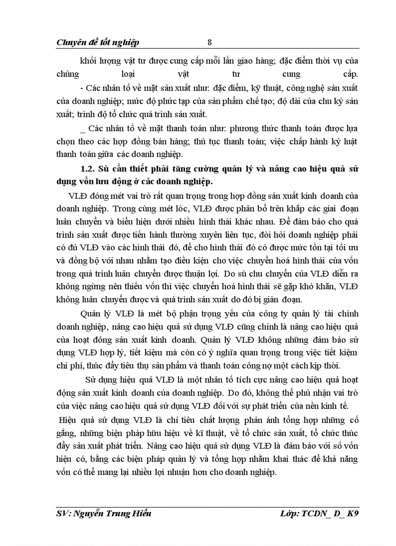 image for page Quản trị và nâng cao hiệu quả sử dụng vốn lưu động tại Công ty TNHH In Gia Huy