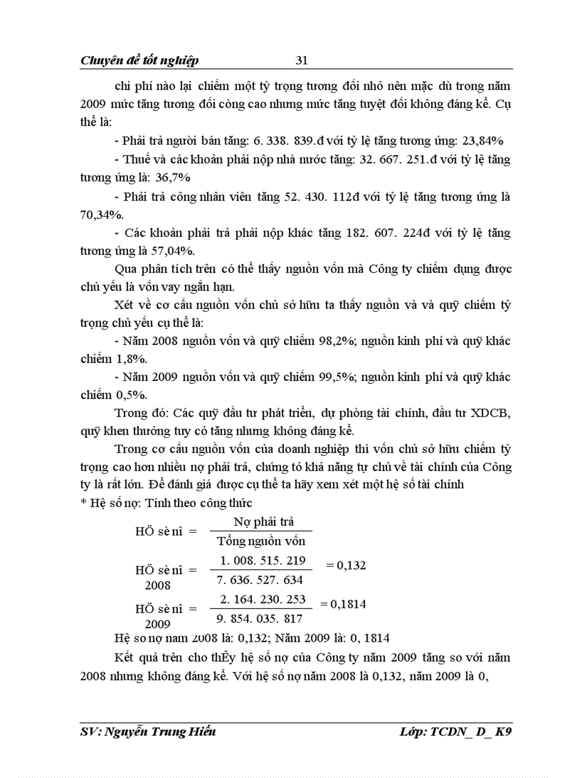 image for page Quản trị và nâng cao hiệu quả sử dụng vốn lưu động tại Công ty TNHH In Gia Huy