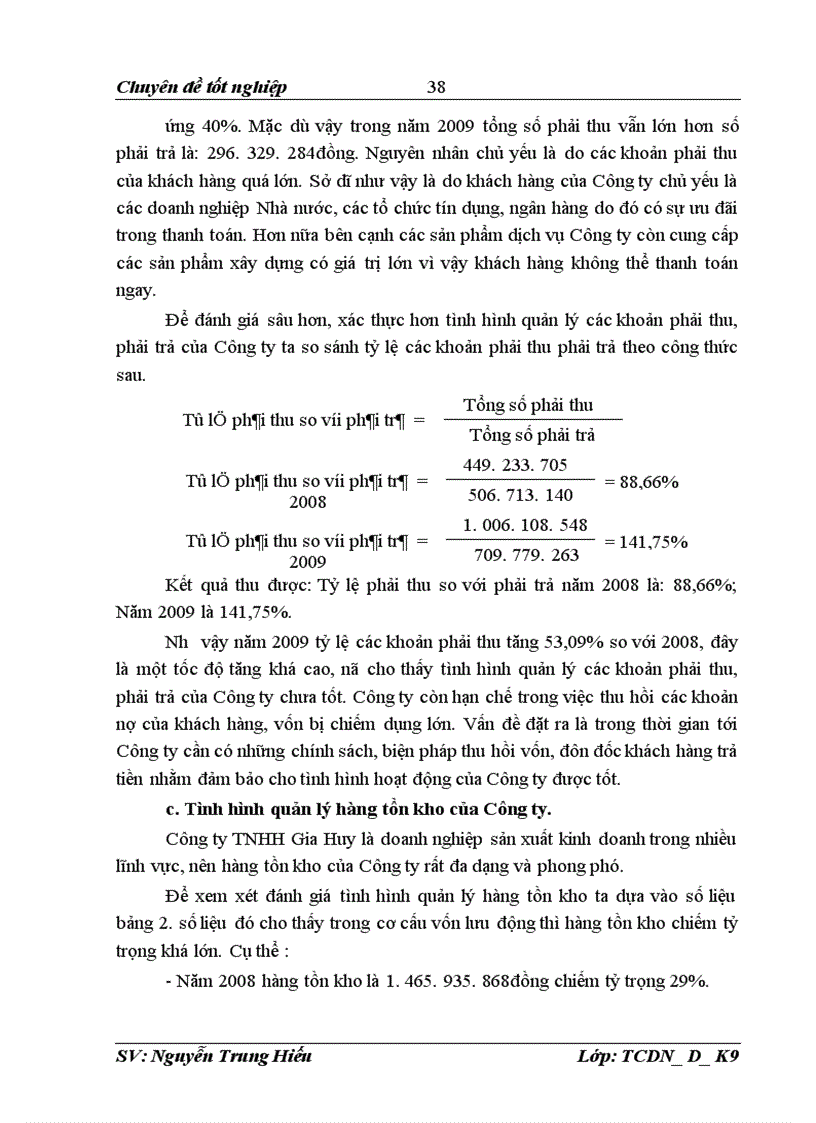 image for page Quản trị và nâng cao hiệu quả sử dụng vốn lưu động tại Công ty TNHH In Gia Huy