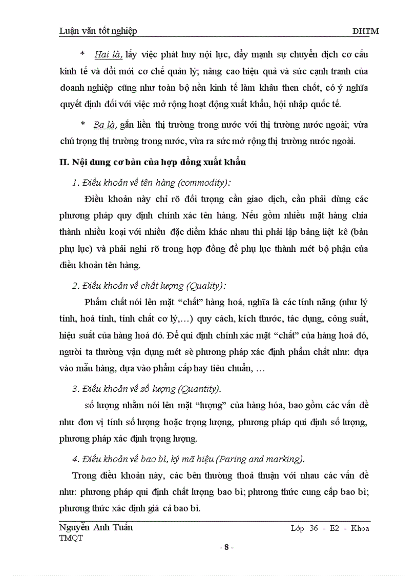 image for page Hoàn thiện quy trình tổ chức thực hiện hợp đồng xuất khẩu Lạc Nhân tại Công ty xuất nhập khẩu nông sản thực phẩm Hà Nội