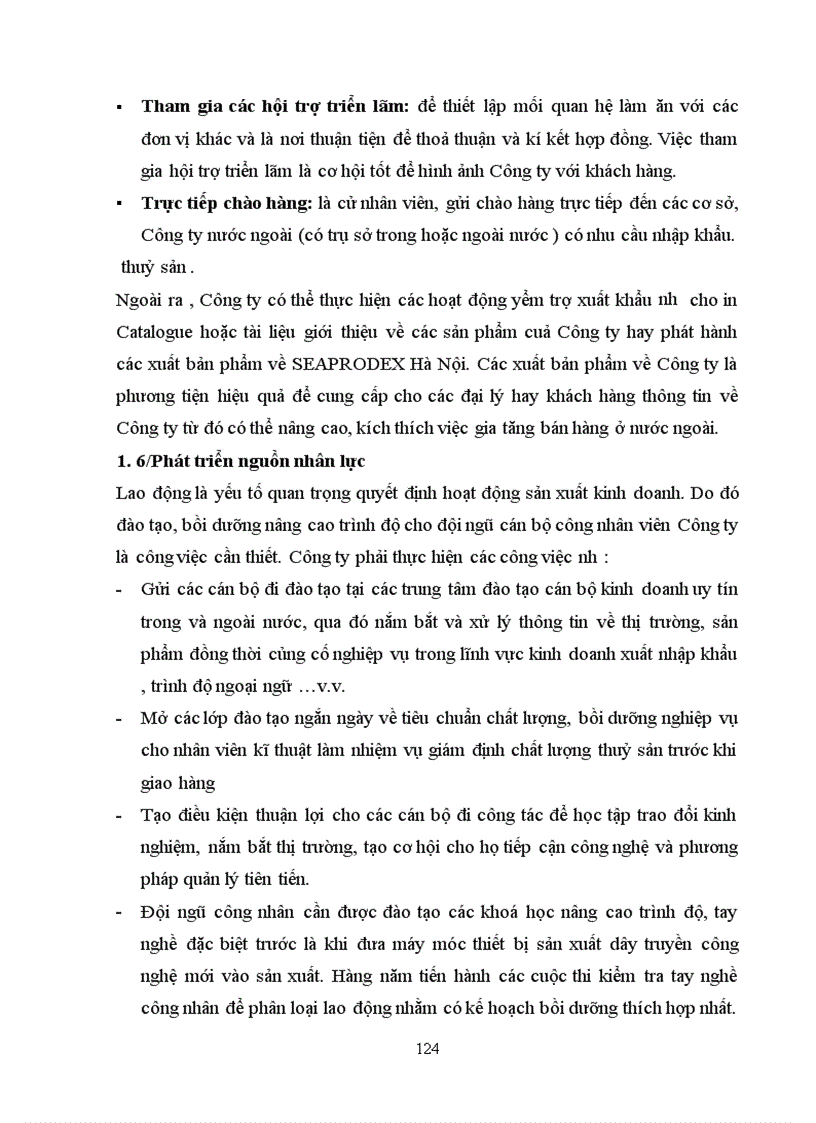 image for page Một số giải pháp nhằm mở rộng thị trường xuất khẩu thuỷ sản của Công ty xuất nhập khẩu Thuỷ sản Hà Nội