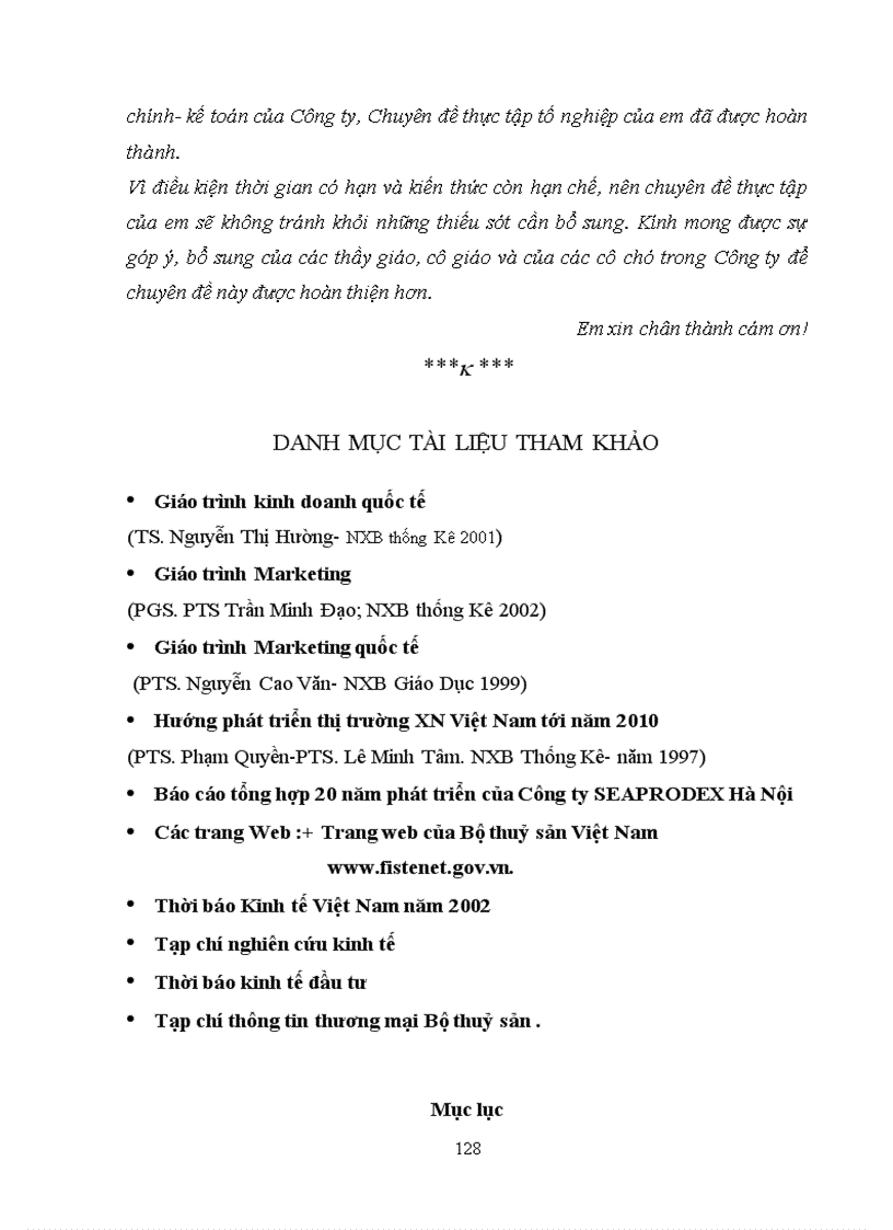 image for page Một số giải pháp nhằm mở rộng thị trường xuất khẩu thuỷ sản của Công ty xuất nhập khẩu Thuỷ sản Hà Nội