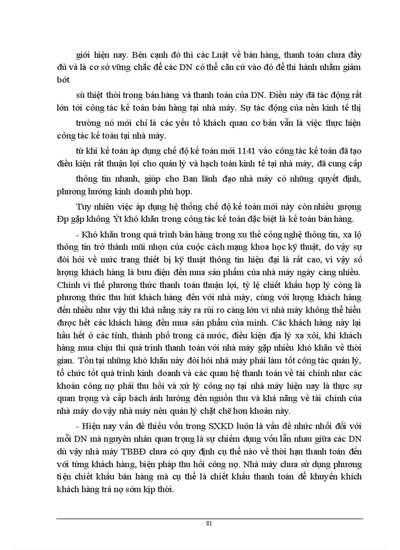 image for page Tổ chức kế toán bán sản phẩm tại chi nhánh miền bắc - nhà máy thiết bị bưu điện