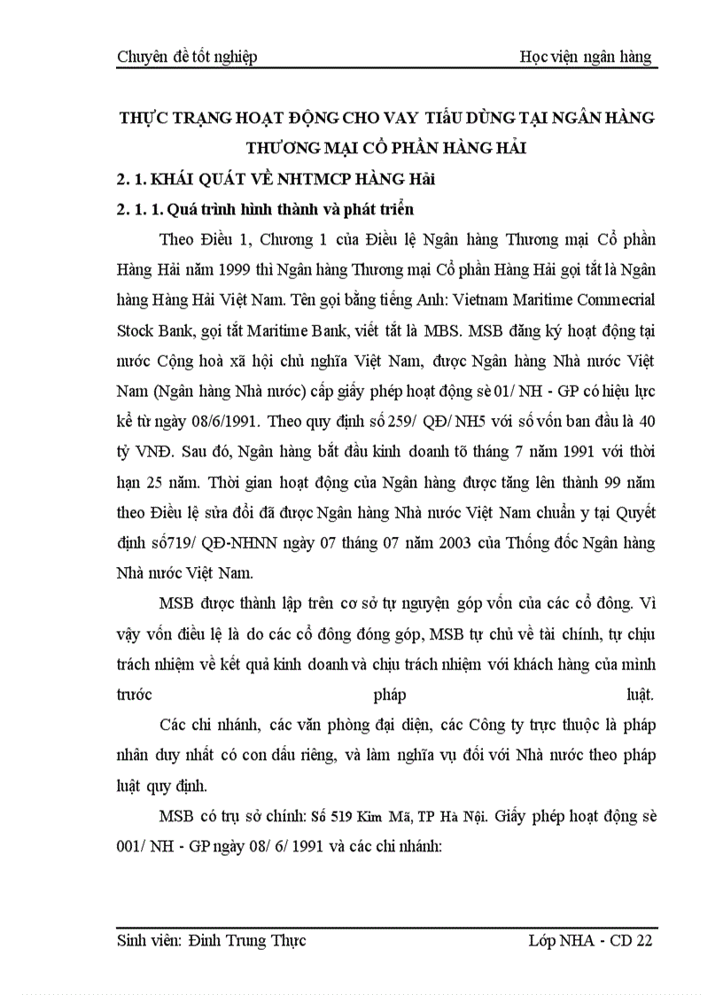 image for page Hoạt động cho vay tiêu dùng của ngân hàng thương mại