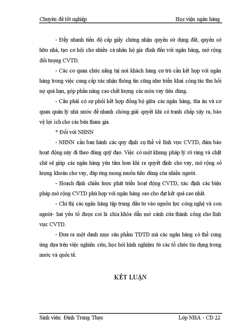 image for page Hoạt động cho vay tiêu dùng của ngân hàng thương mại