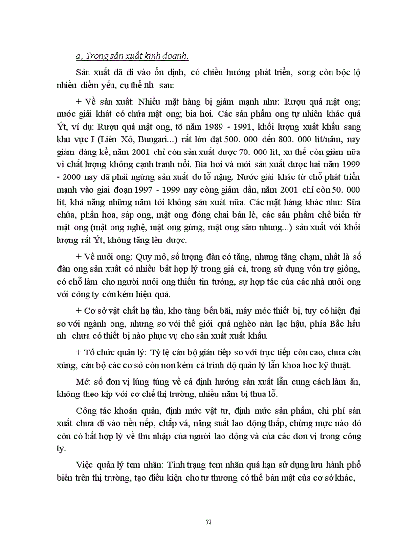image for page Một số biện pháp cơ bản nhằm đẩy mạnh xuất khẩu sản phẩm ong ở Công ty ong Trung ương