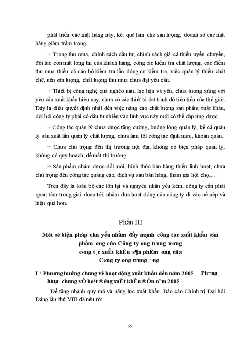 image for page Một số biện pháp cơ bản nhằm đẩy mạnh xuất khẩu sản phẩm ong ở Công ty ong Trung ương