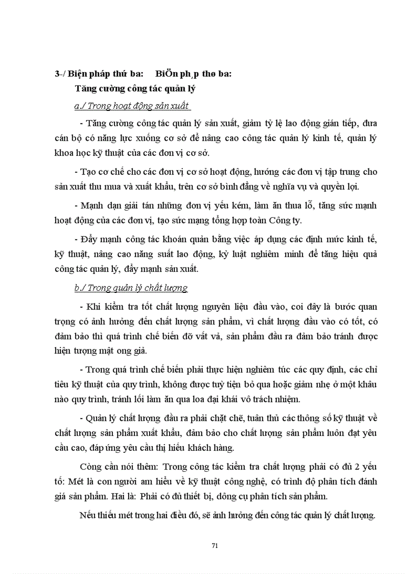 image for page Một số biện pháp cơ bản nhằm đẩy mạnh xuất khẩu sản phẩm ong ở Công ty ong Trung ương