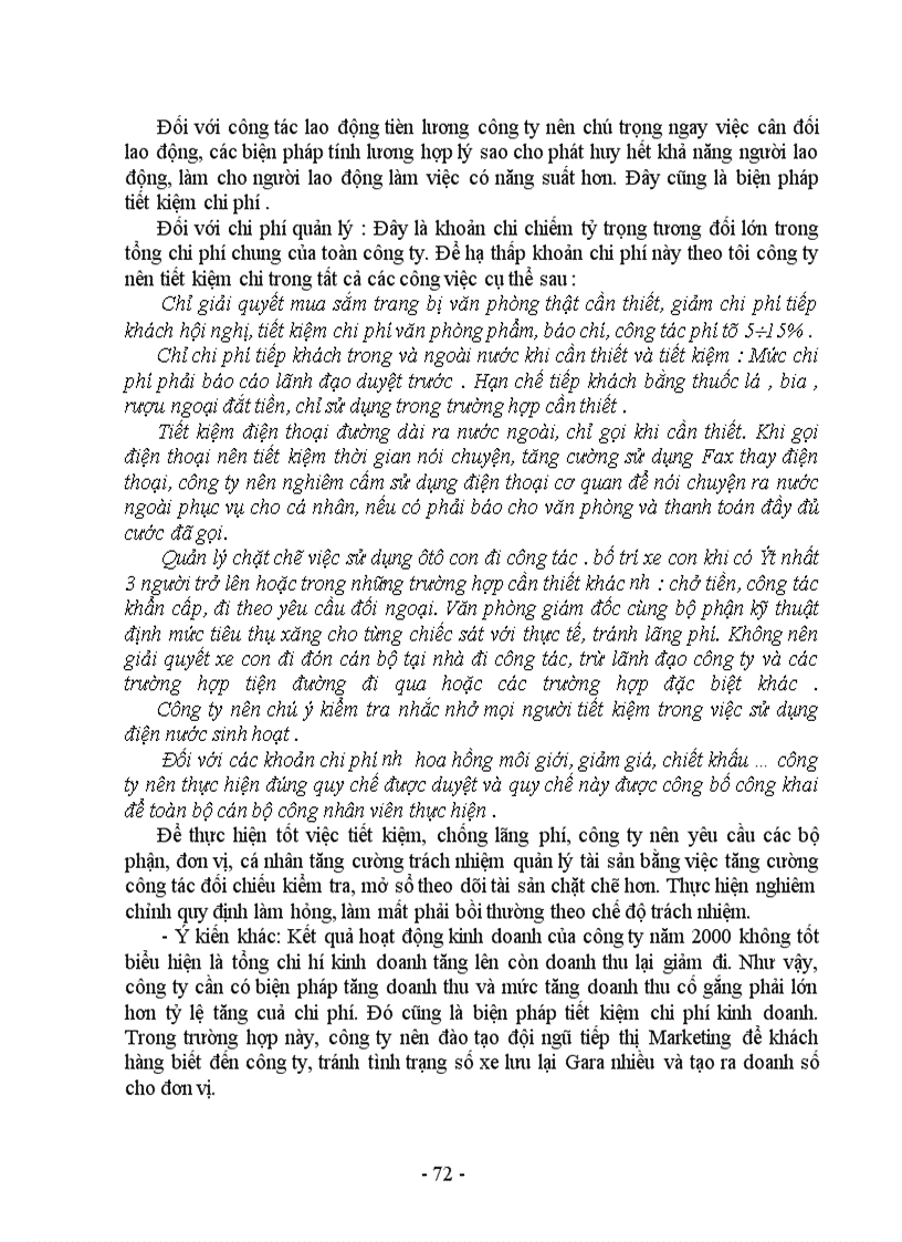 image for page Chi phí kinh doanh và các biện pháp hạ thấp chi phí kinh doanh tại công ty vận chuyển khách 16A-Nguyễn Công Trứ-Hà Nội