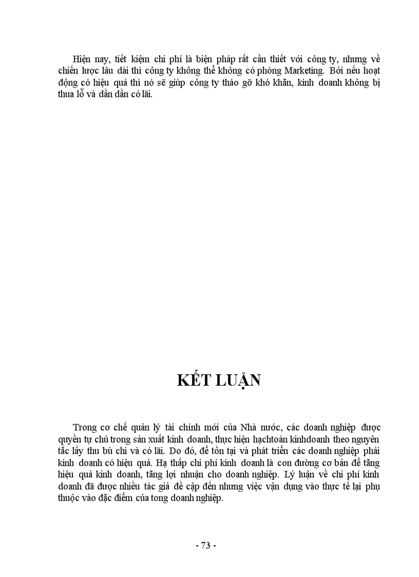 image for page Chi phí kinh doanh và các biện pháp hạ thấp chi phí kinh doanh tại công ty vận chuyển khách 16A-Nguyễn Công Trứ-Hà Nội