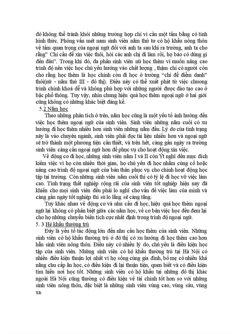 image for page Sinh viên Xã hội học với việc học thêm ngoại ngữ