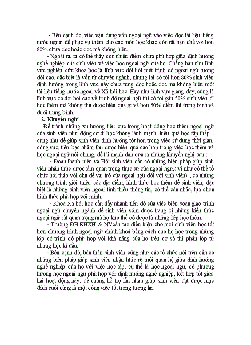 image for page Sinh viên Xã hội học với việc học thêm ngoại ngữ