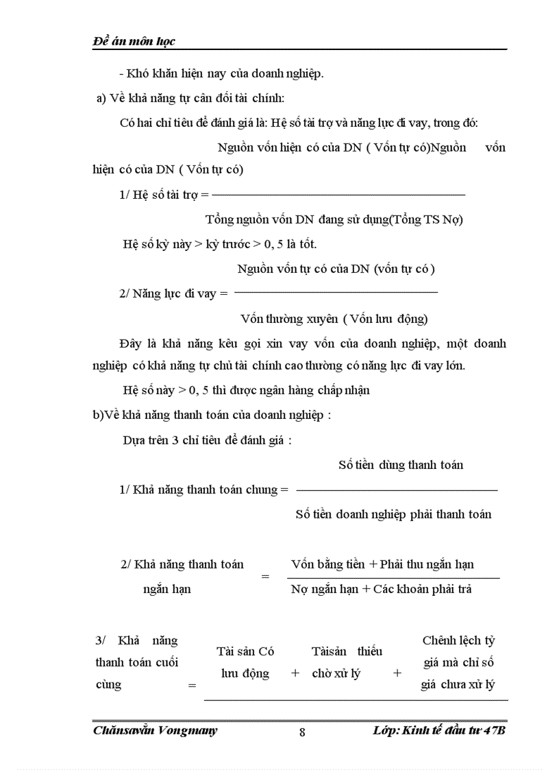 image for page Giải pháp nâng cao hiệu quả thẩm định tài chính dự án đầu tư tại Ngân hàng liên doanh Việt-Lào chi nhánh Hà Nội