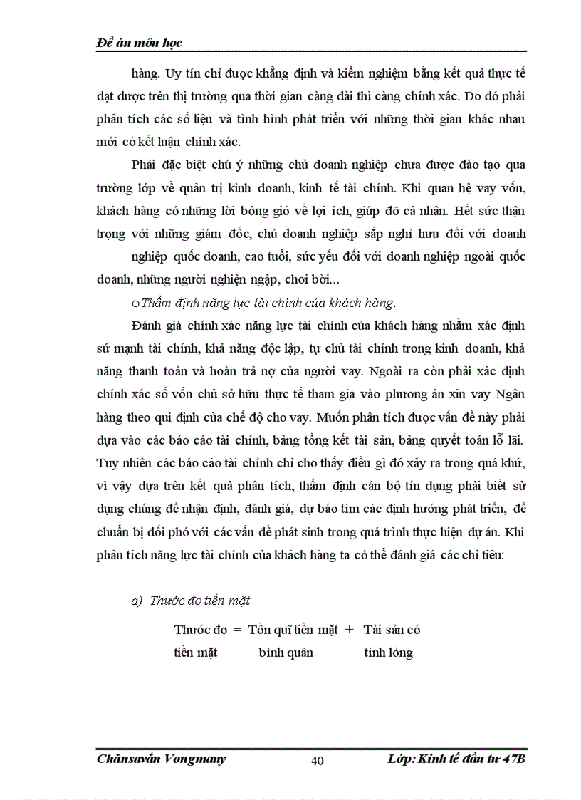 image for page Giải pháp nâng cao hiệu quả thẩm định tài chính dự án đầu tư tại Ngân hàng liên doanh Việt-Lào chi nhánh Hà Nội