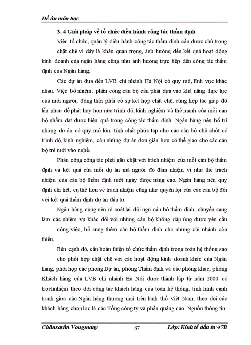 image for page Giải pháp nâng cao hiệu quả thẩm định tài chính dự án đầu tư tại Ngân hàng liên doanh Việt-Lào chi nhánh Hà Nội