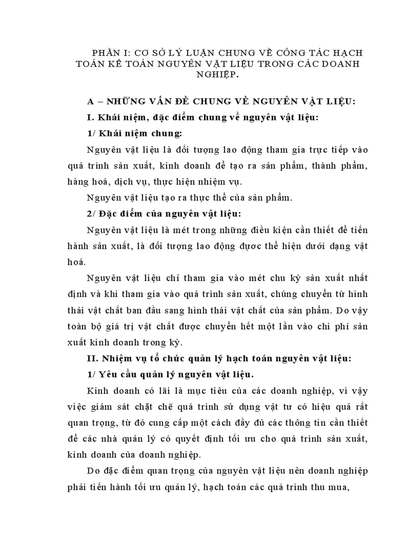 image for page Hạch toán kế toán nguyên vật liệu tại công ty In Tài chính