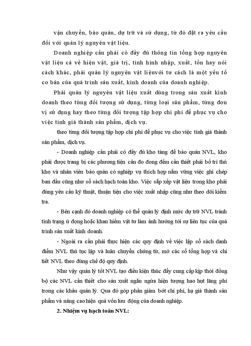 image for page Hạch toán kế toán nguyên vật liệu tại công ty In Tài chính