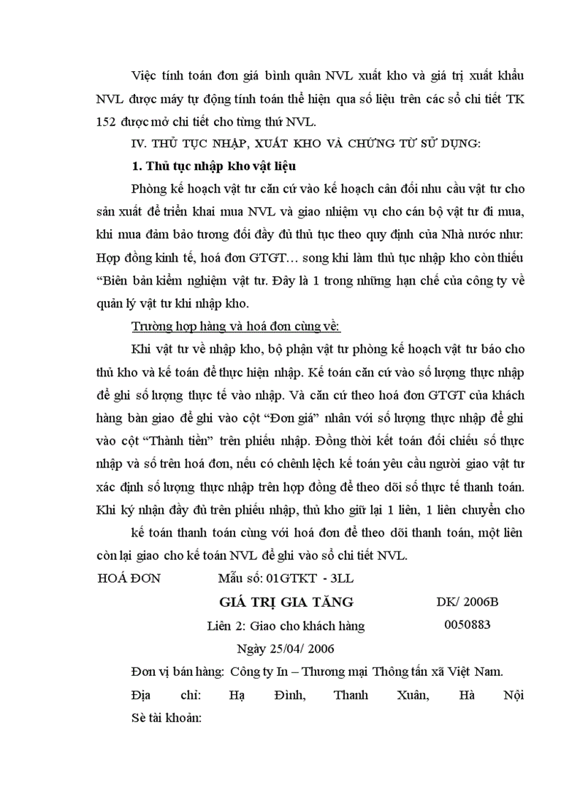 image for page Hạch toán kế toán nguyên vật liệu tại công ty In Tài chính