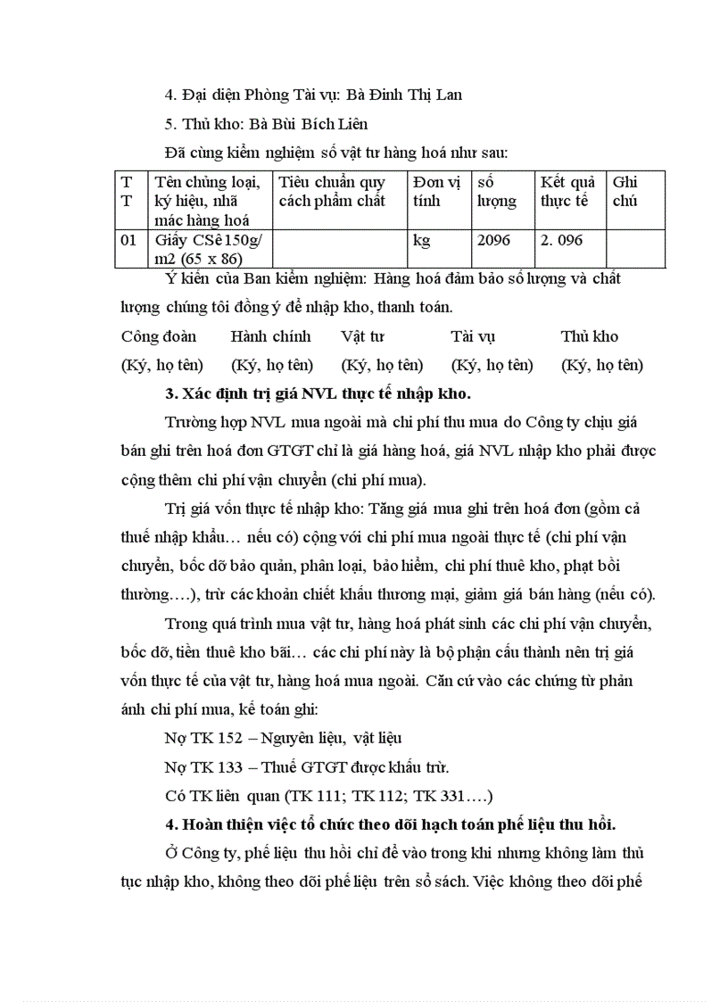 image for page Hạch toán kế toán nguyên vật liệu tại công ty In Tài chính
