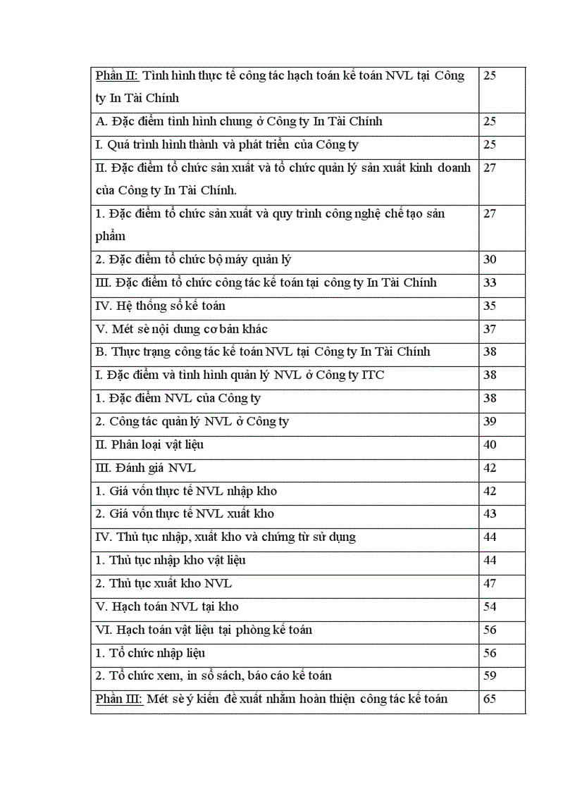 image for page Hạch toán kế toán nguyên vật liệu tại công ty In Tài chính