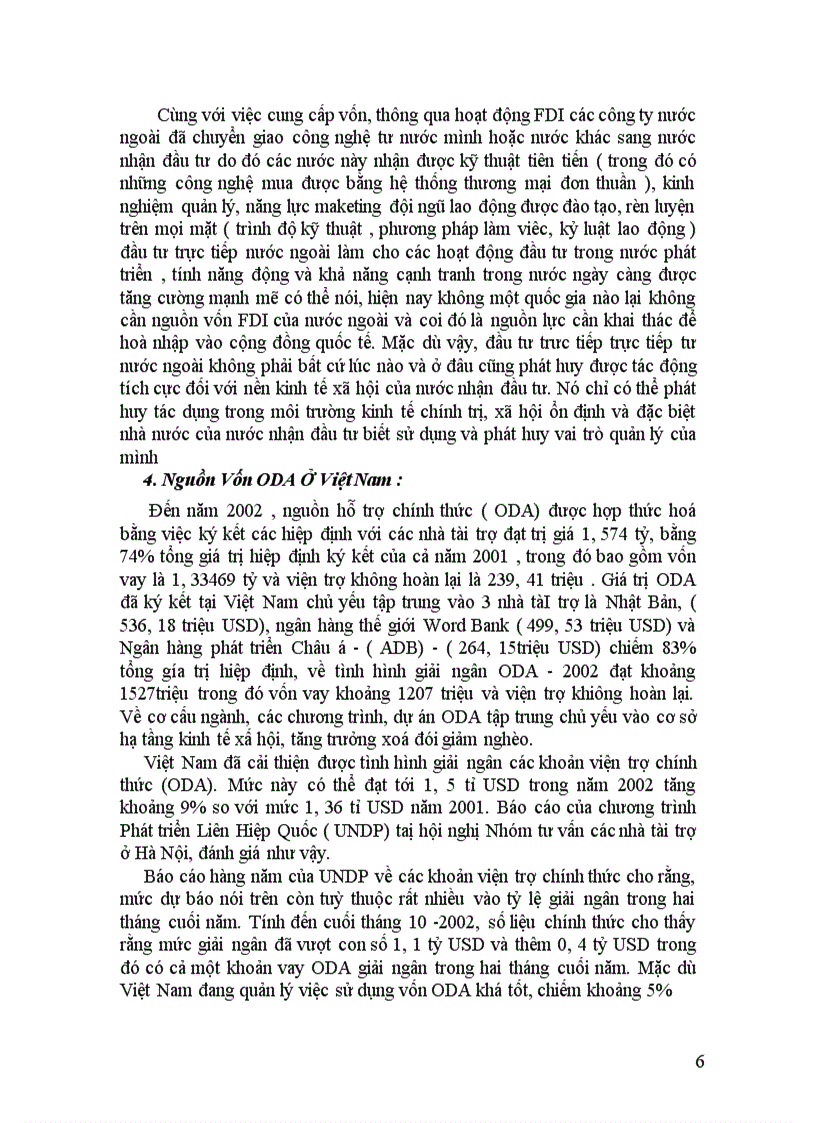 image for page Huy động vốn đầu tư nước ngoài tại Việt Nam: Thực trạng và giải pháp cho những năm đầu thế kỷ 21