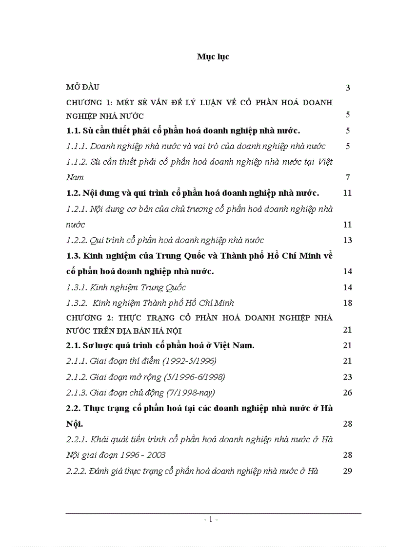 image for page Cổ phần hoá doanh nghiệp nhà nước trên địa bàn Hà Nội