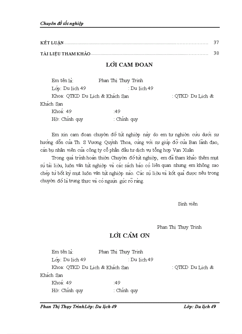image for page Áp dụng chính sách marketing- mix cho đối tượng khách du lịch là học sinh tại công ty cổ phần đầu tư dịch vụ tổng hợp Vạn Xuân