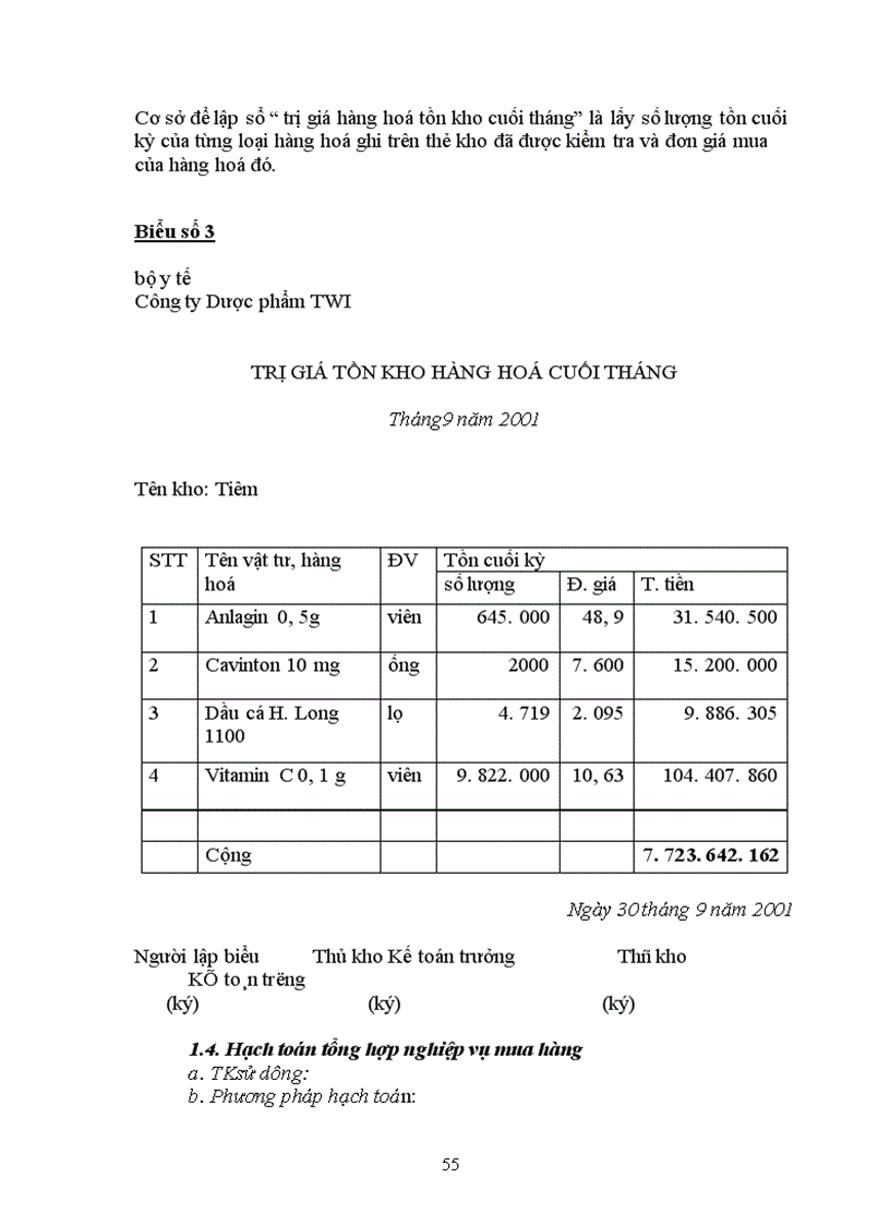 image for page Hoàn thiện công tác hạch toán lưu chuyển hàng hoá và xác định kết quả tiêu thụ tại Công ty Dược phẩm trung ương I