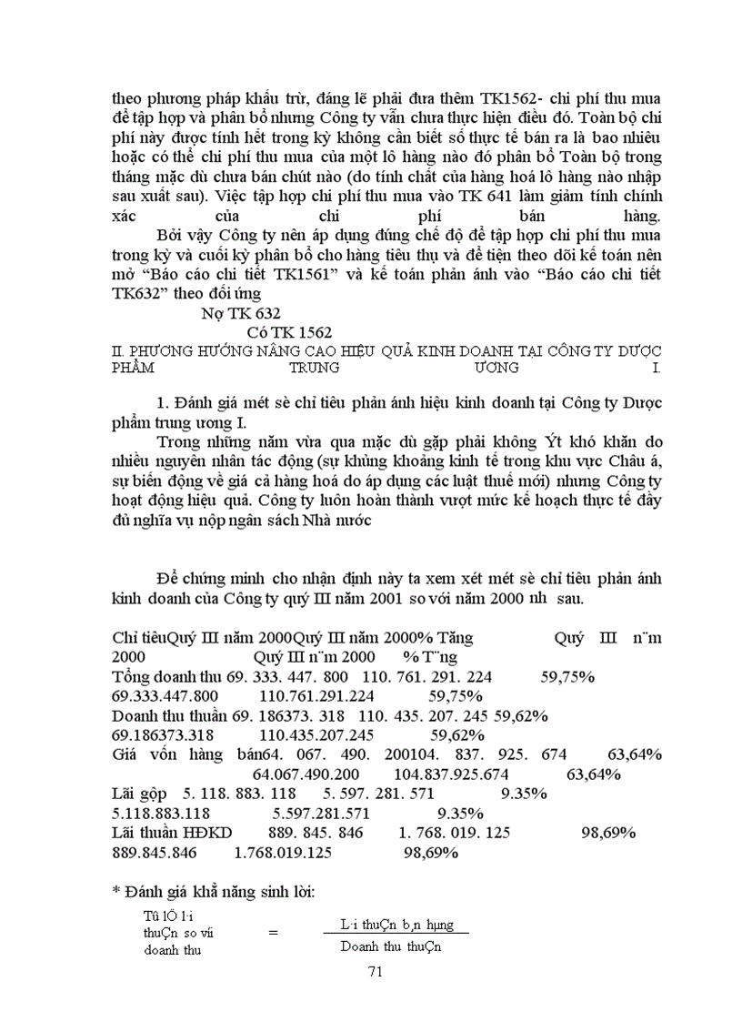 image for page Hoàn thiện công tác hạch toán lưu chuyển hàng hoá và xác định kết quả tiêu thụ tại Công ty Dược phẩm trung ương I