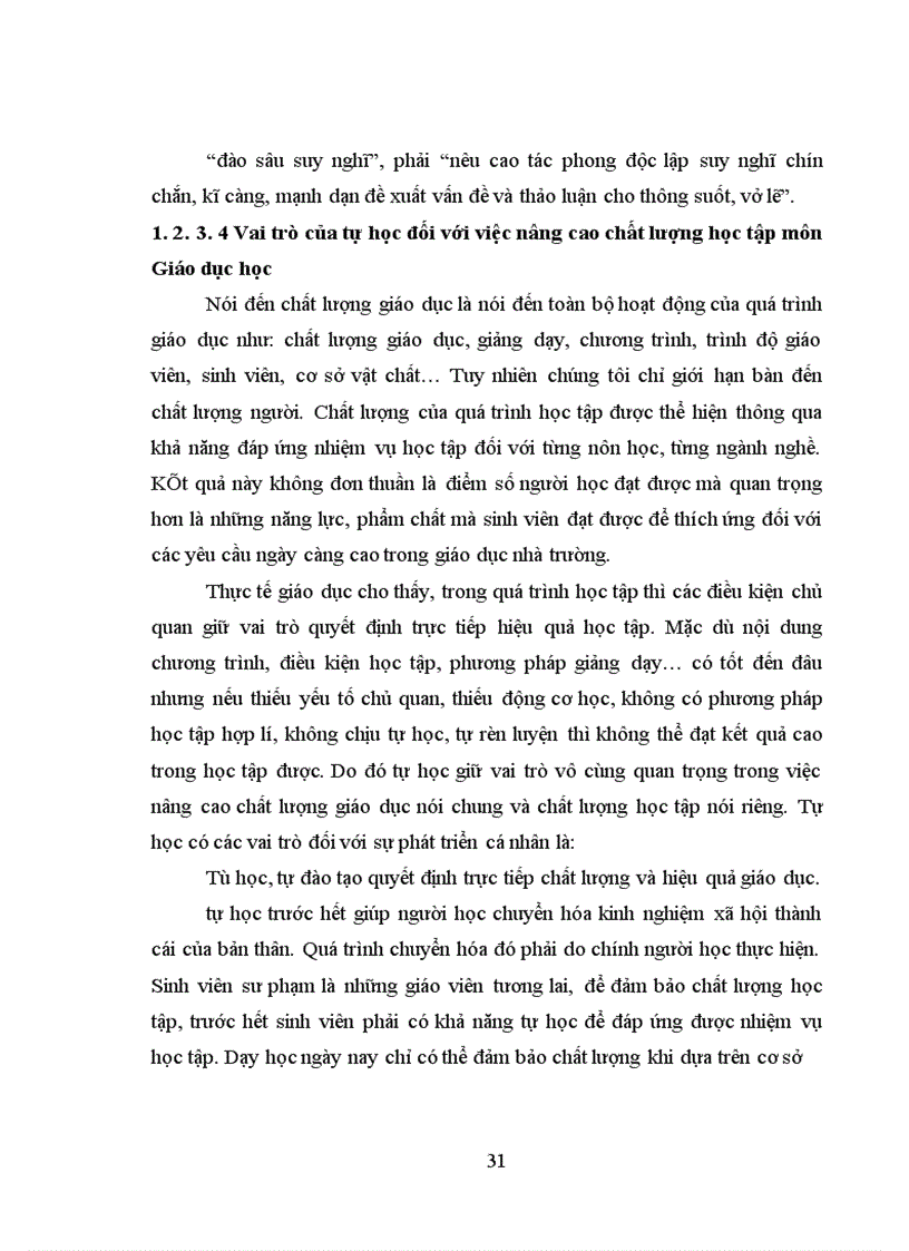 image for page Biện pháp rèn luyện kỹ năng tự học môn Giáo dục học cho sinh viên ở trường Cao đẳng Cần Thơ