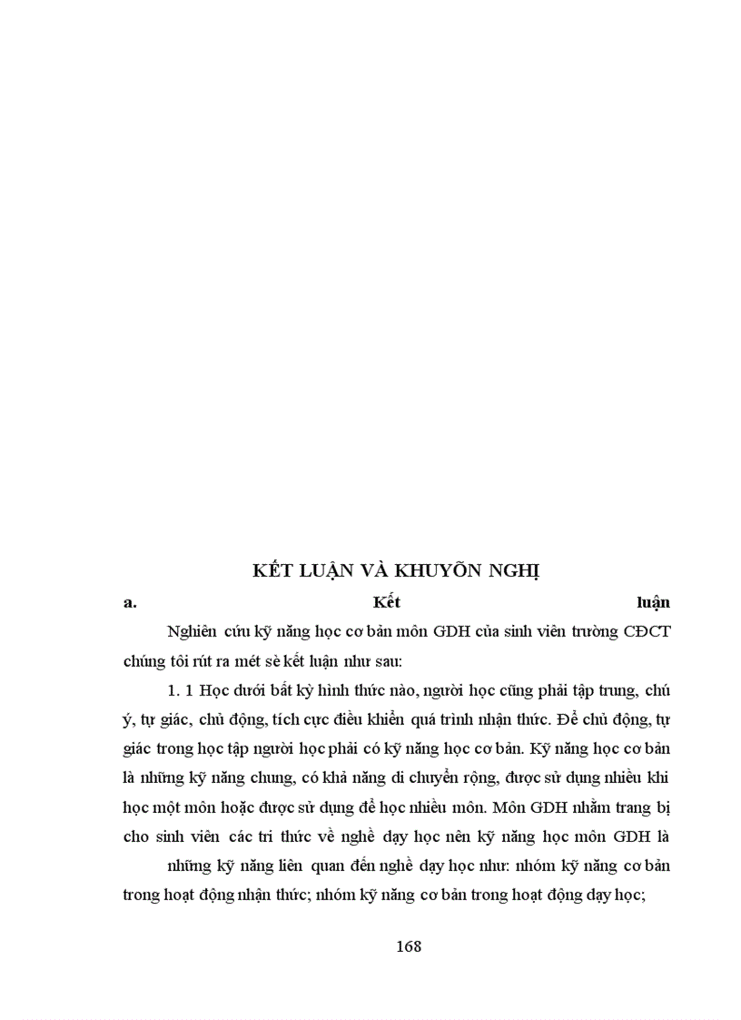 image for page Biện pháp rèn luyện kỹ năng tự học môn Giáo dục học cho sinh viên ở trường Cao đẳng Cần Thơ