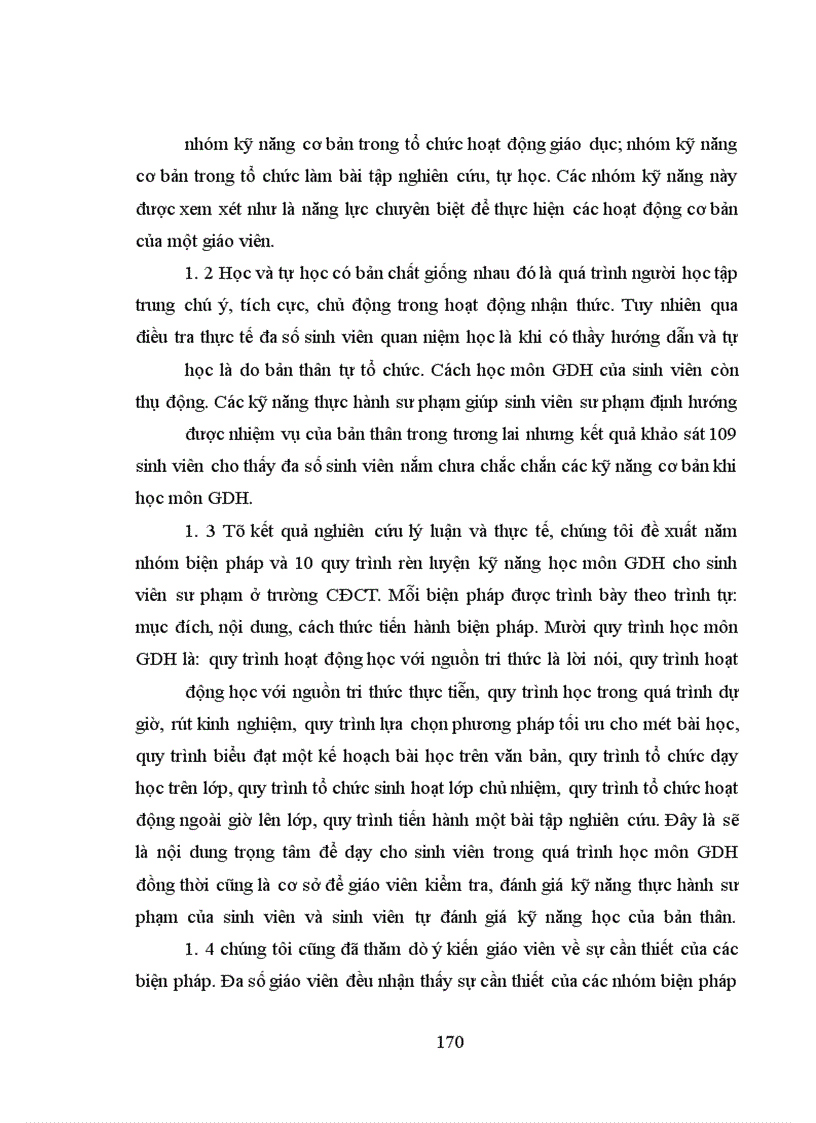 image for page Biện pháp rèn luyện kỹ năng tự học môn Giáo dục học cho sinh viên ở trường Cao đẳng Cần Thơ