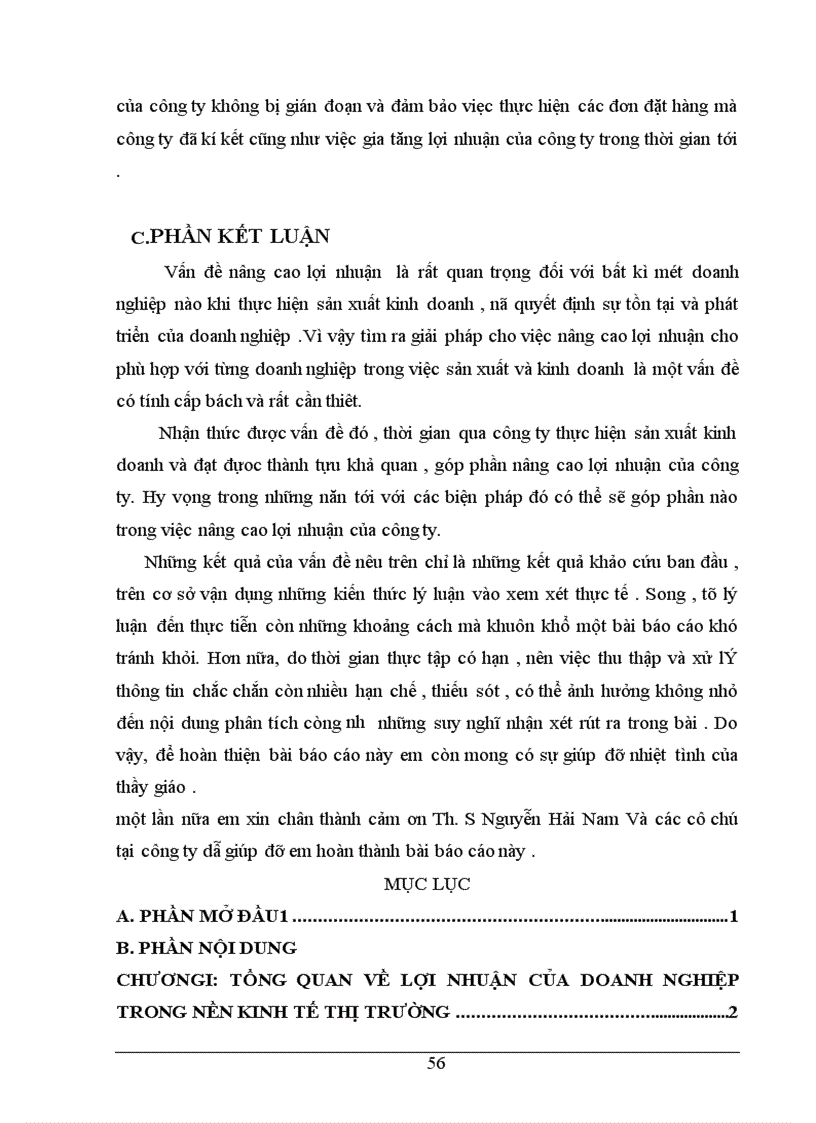 image for page Các giải pháp nâng cao lợi nhuận tại công ty cổ phần dụng cụ cơ khí XK