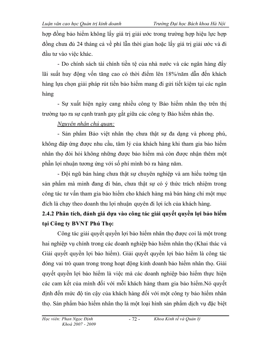 image for page Một số giải pháp nhằm nâng cao chất lượng dịch vụ khách hàng trong công ty Bảo Việt Nhân Thọ Phú Thọ