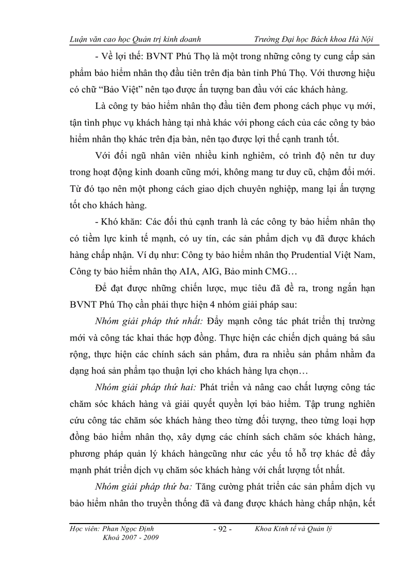 image for page Một số giải pháp nhằm nâng cao chất lượng dịch vụ khách hàng trong công ty Bảo Việt Nhân Thọ Phú Thọ