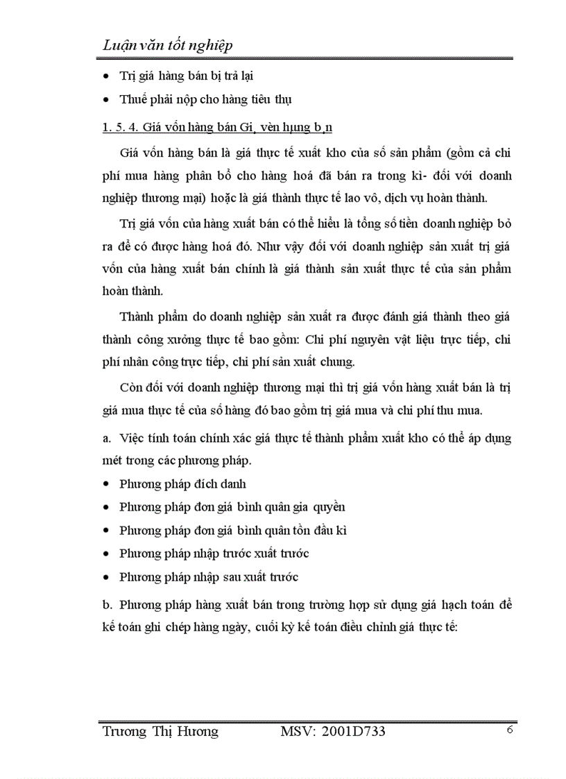 image for page Lí luận chung về kế toán bán hàng và xác định kết quả bán hàng trong doanh nghiệp.