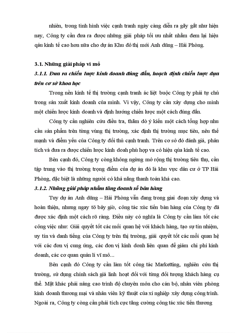 image for page Thực trạng lập dự án khu đô thị Anh Dũng của công ty Đầu tư và Xây dựng 573.