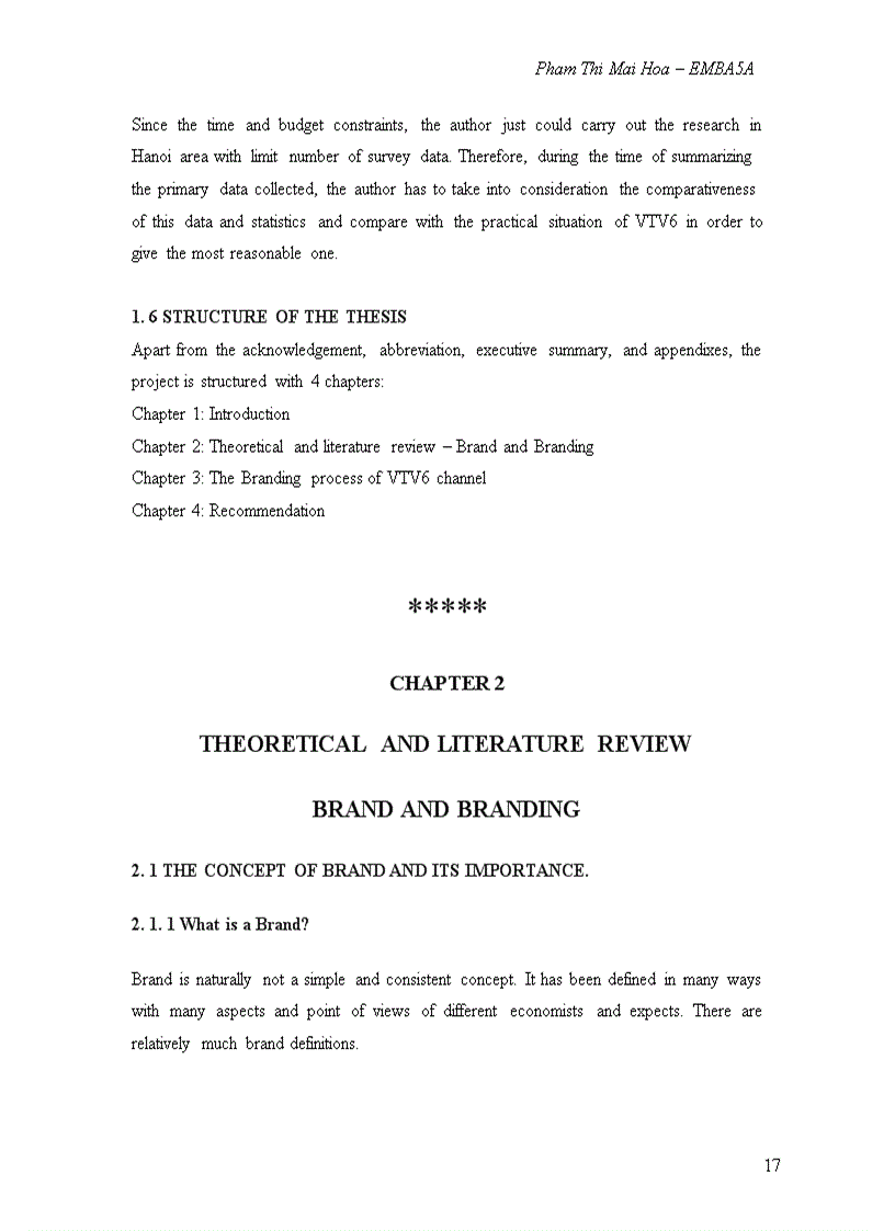 image for page The branding process of vtv6 channel