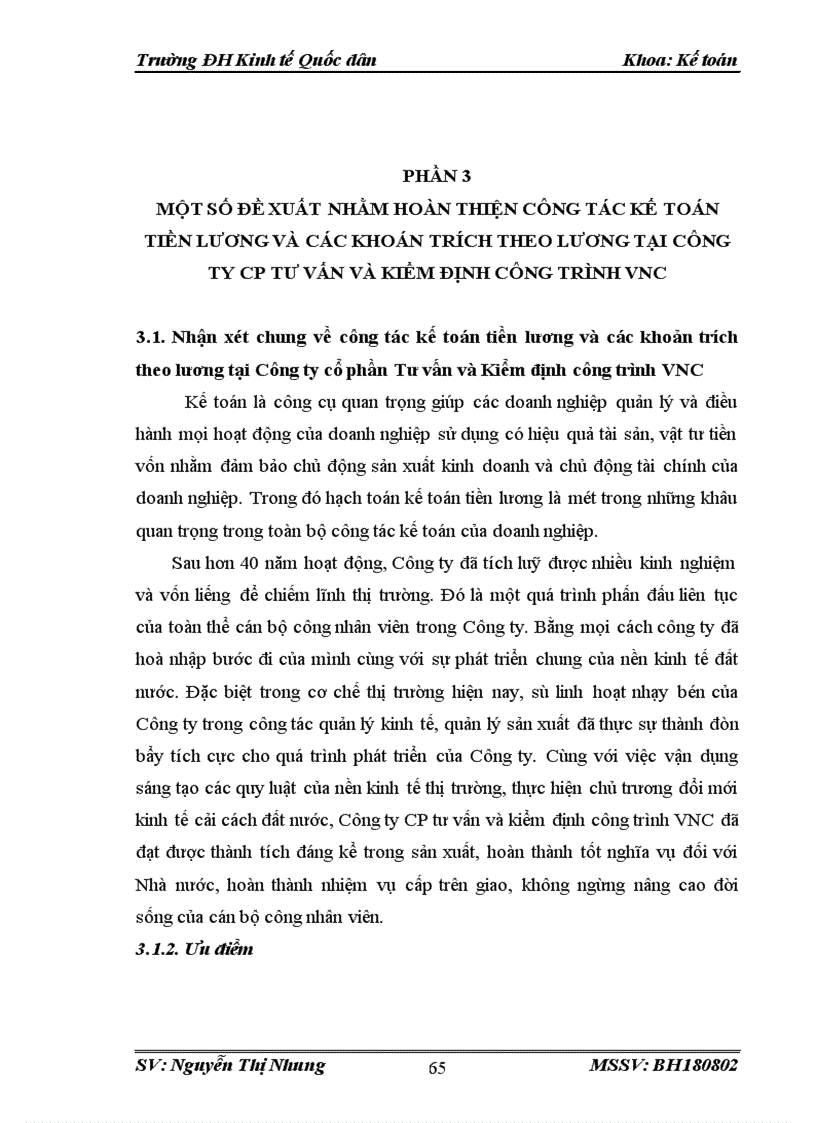 image for page Kế toán tiền lương và các khoản trích theo lương tại Cty cổ phần Tư vấn và Kiểm định công trình VNC