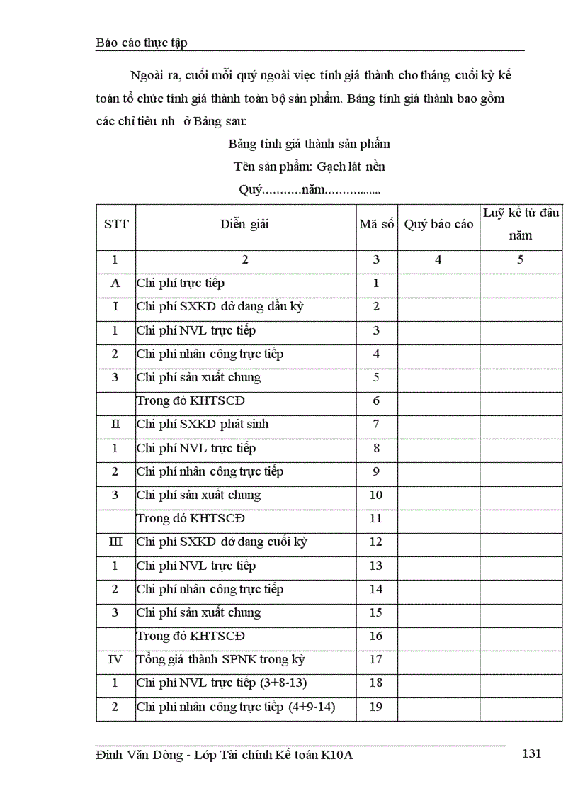 image for page Hoàn thiện công tác hạch toán, kế toán chi phí sản xuất và tính giá thành sản phẩm ở công ty Gạch ốp lát Hà Nội.