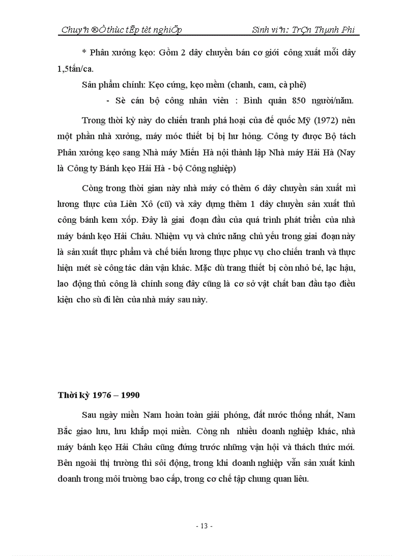 image for page Nâng cao hiệu quả sản xuất kinh doanh của Công ty Cổ phần bánh kẹo Hải Châu