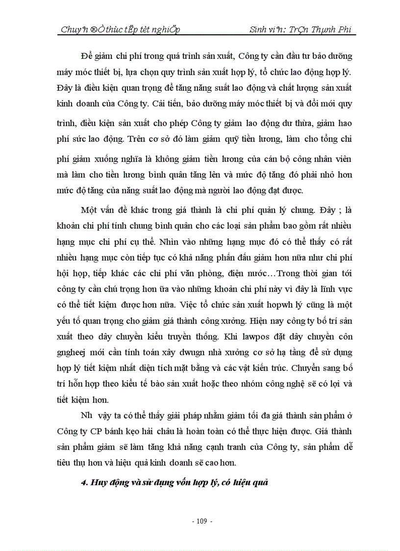 image for page Nâng cao hiệu quả sản xuất kinh doanh của Công ty Cổ phần bánh kẹo Hải Châu