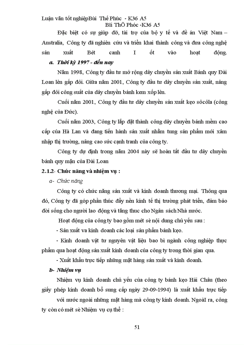 image for page Hoàn thiện công tác hoạch định chiến lược kinh doanh tại công ty Bánh kẹo Hải Châu