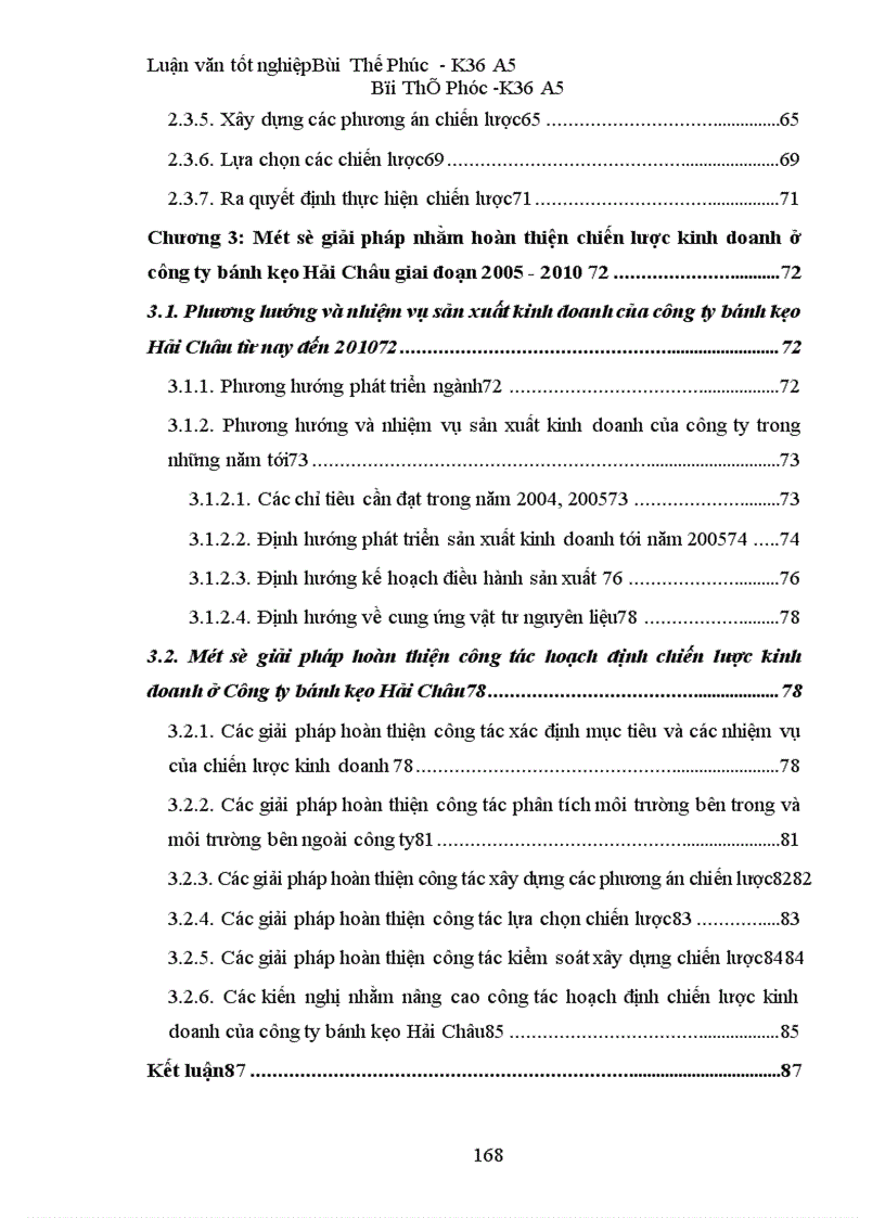 image for page Hoàn thiện công tác hoạch định chiến lược kinh doanh tại công ty Bánh kẹo Hải Châu