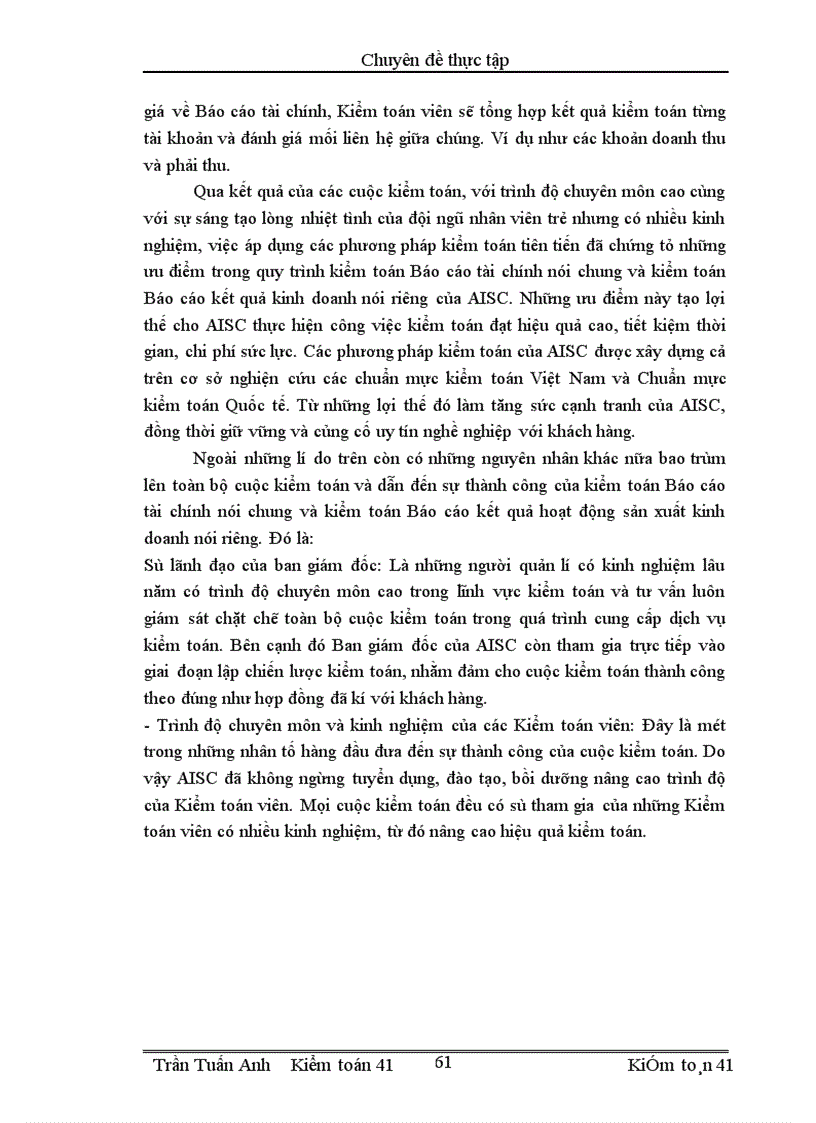 image for page Kiểm toán chu trình bán hàng – thu tiền trong kiểm toán báo cáo tài chính do Công ty Kiểm toán và Dịch vụ tin học thực hiện