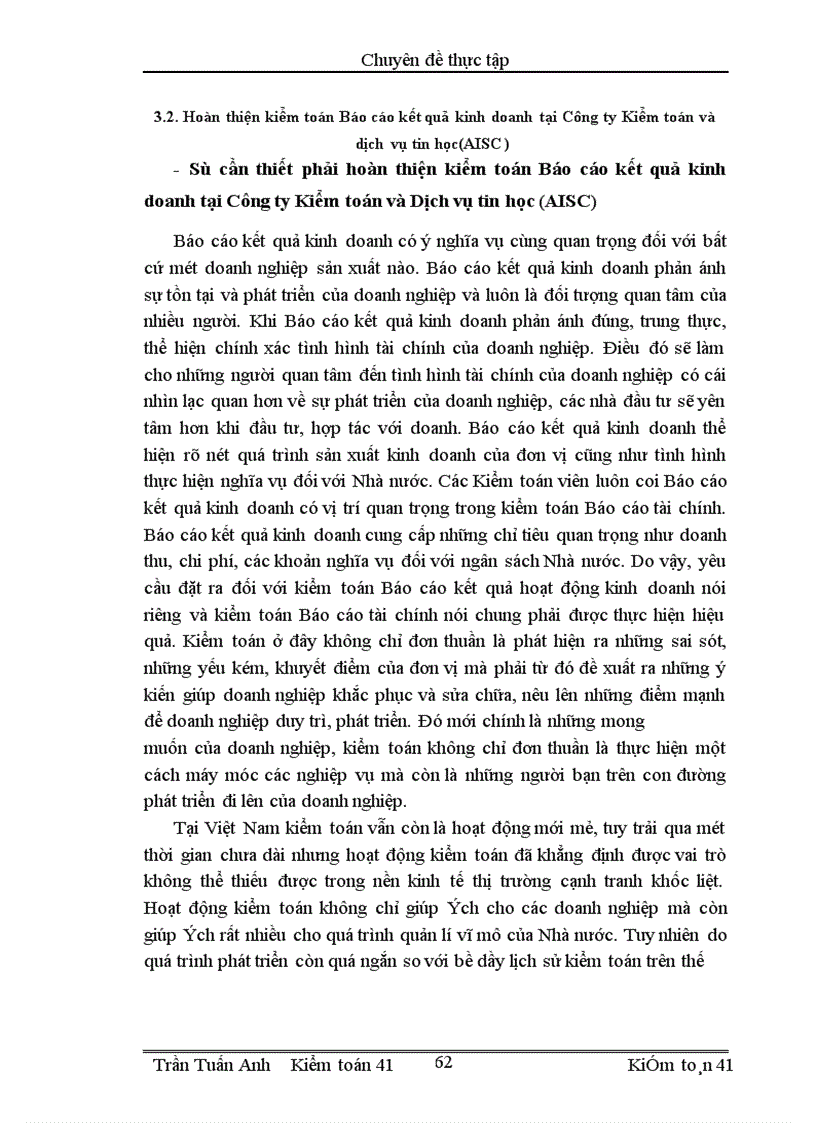 image for page Kiểm toán chu trình bán hàng – thu tiền trong kiểm toán báo cáo tài chính do Công ty Kiểm toán và Dịch vụ tin học thực hiện