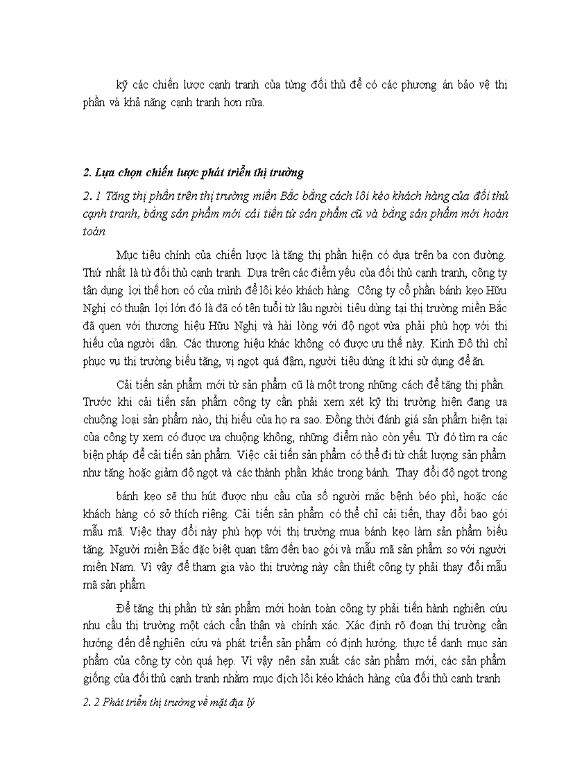 image for page Các giải pháp Marketing nhằm phát triển thị trường cho công ty bánh kẹo Hữu Nghị